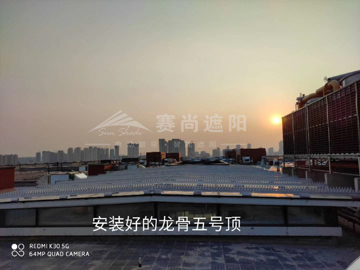 南昌大學(xué)第一附屬醫(yī)院電動遮陽項(xiàng)目進(jìn)入施工