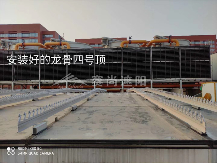 南昌大學(xué)第一附屬醫(yī)院電動遮陽項(xiàng)目進(jìn)入施工