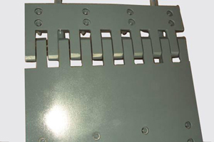 多向變位梳齒板縫